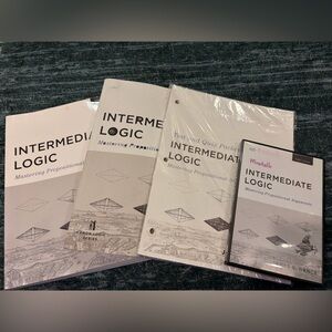 Intermediate Logic Textbooks and Test Pack - White Covers